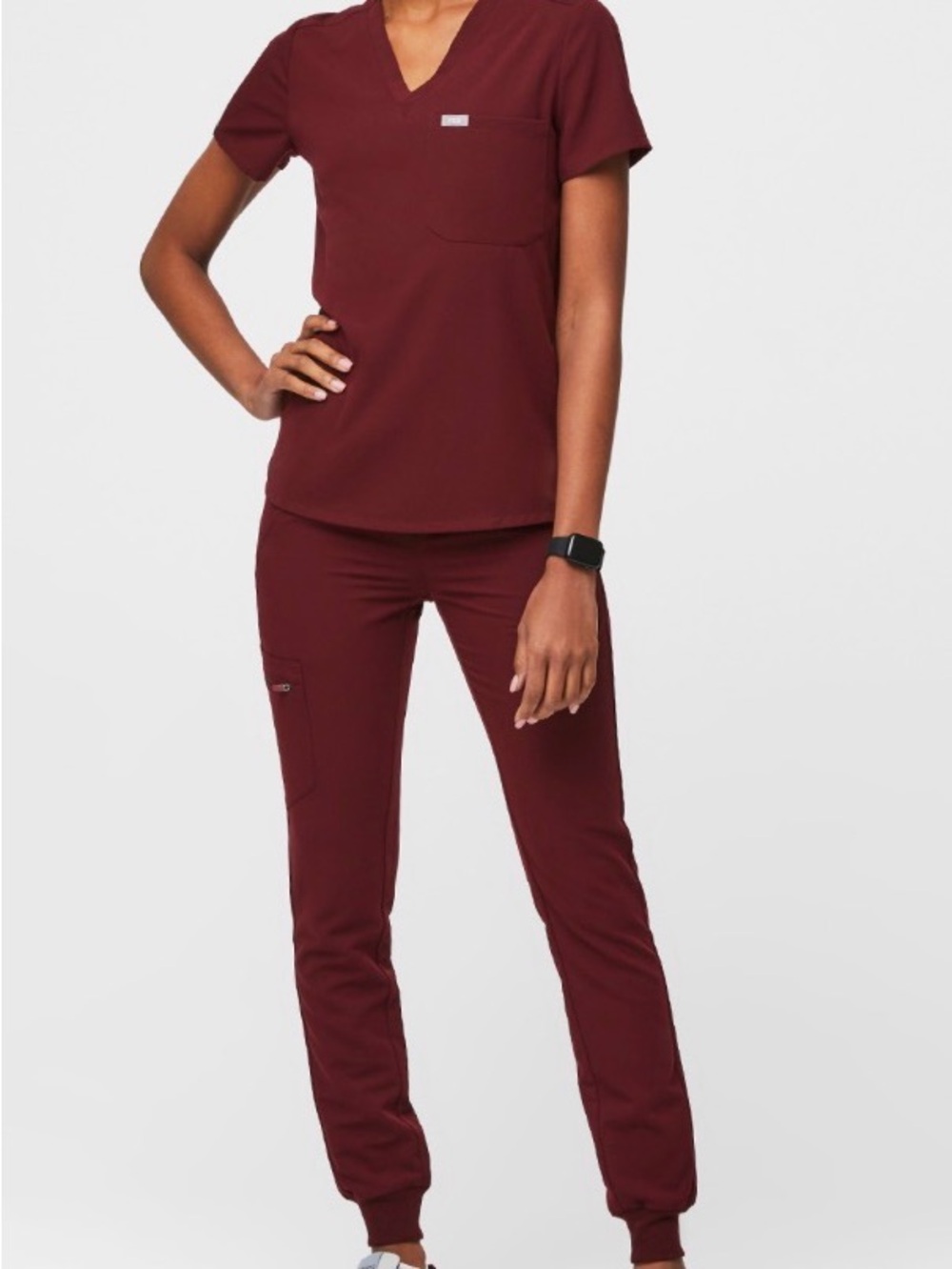 FIGS Zamora Set - Burgundy